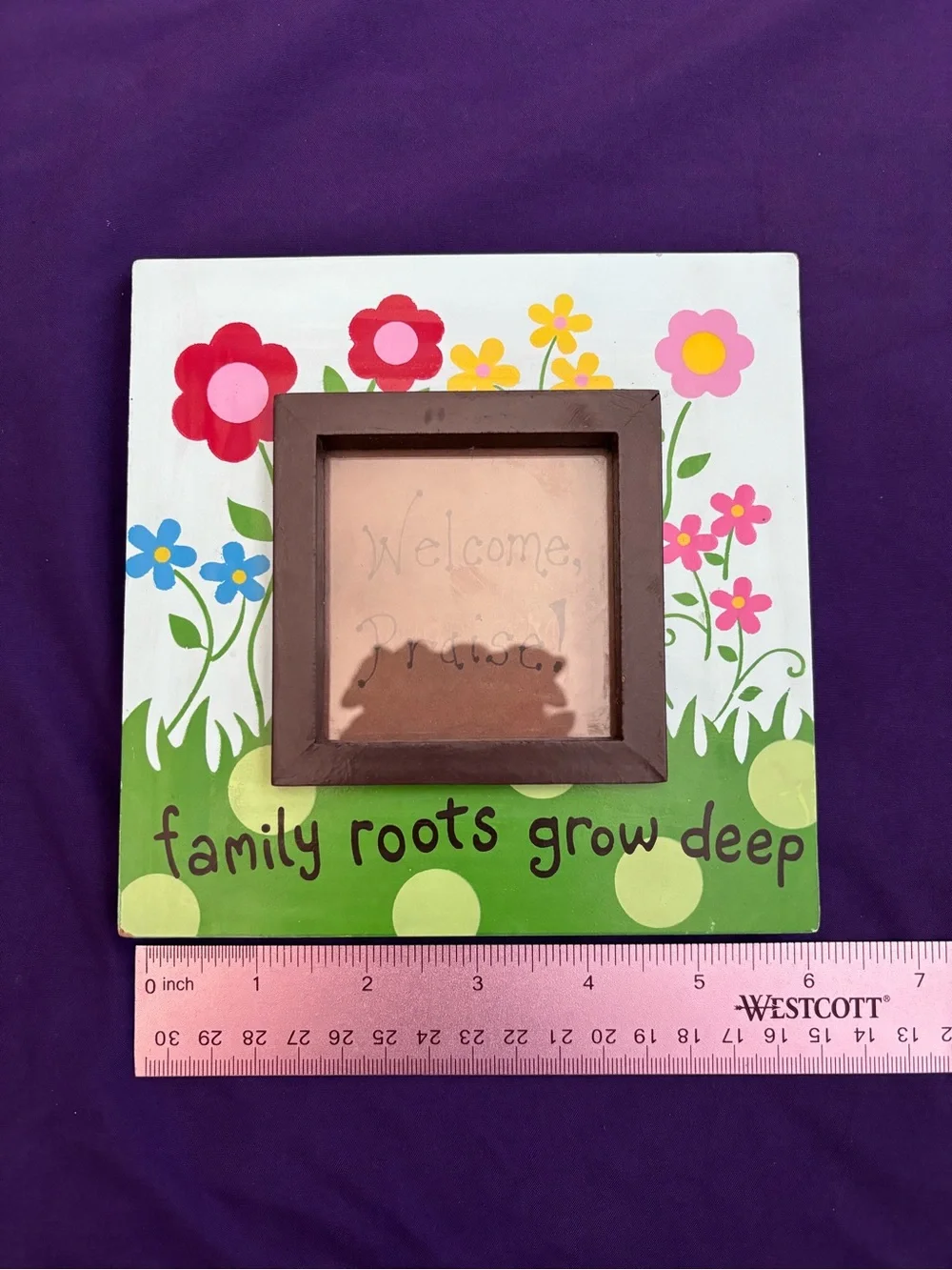 Hand Painted Picture Frame